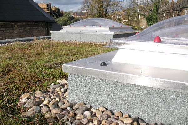 sterlingbuild domed skylights on roof